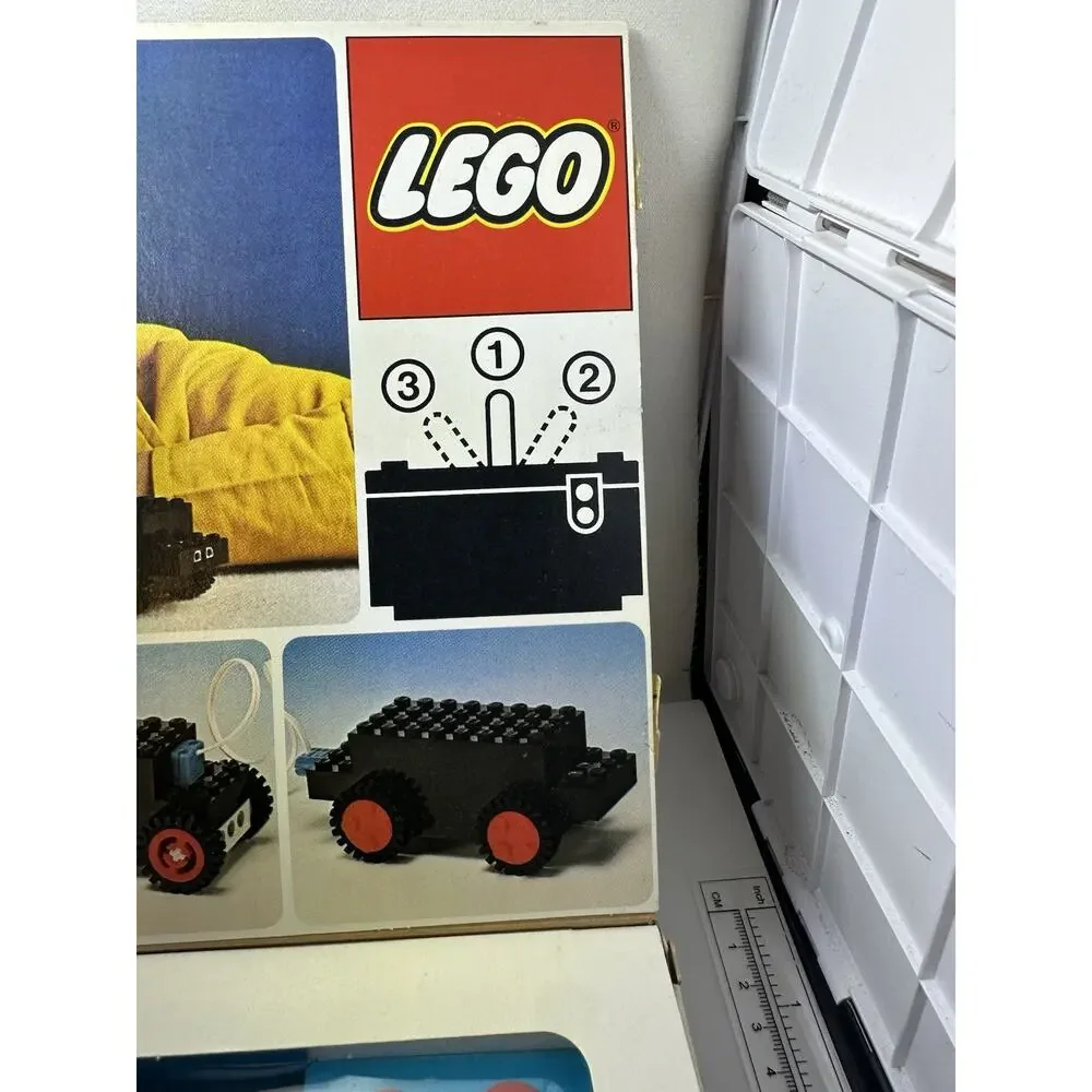 Lego 901 Basic Universal Motor Set 1976 Complete Retired 4.5V Pre-owned